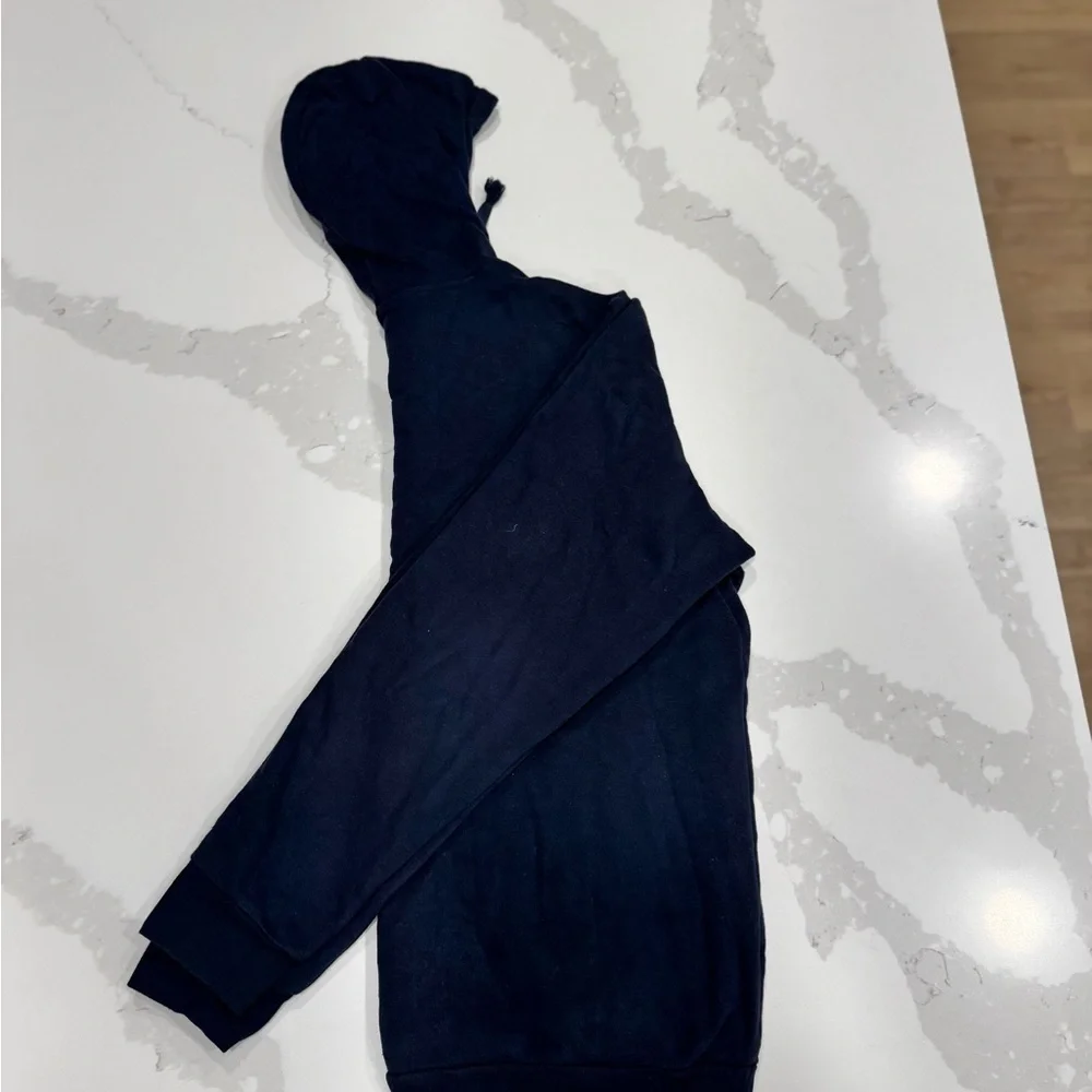 Adidas Dark Blue Hoodie with Logo